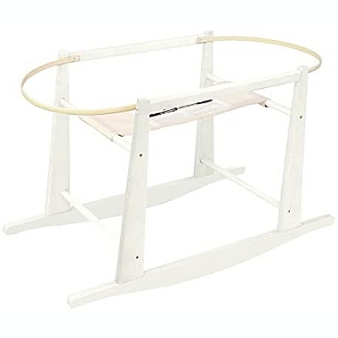 Jolly Jumper - Rocking Basket Stand, White. View a larger version of this product image.