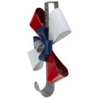 Alternate image 1 for GCI 21.25" Red, White and Blue Christmas Wreath Hanger