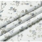 Alternate image 1 for Kate Aurora 2 Pack Shabby Chic Grommet Top Floral Cherry Blossom Curtain Panels - 52 in. W x 84 in. L, Gray/Natural