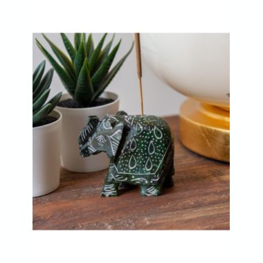 Global Crafts Collection of Soapstone Incense Holders and Stick Incense. View a larger version of this product image.