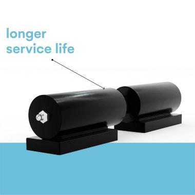 Noa Store Heavy Duty Gate Hinge Pair 7 Inches Door Hinge Barrel Hinges 900 Lbs Load. View a larger version of this product image.