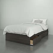 Nexera Nexera 373930 Twin Size Bed - Ebony