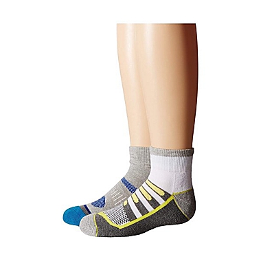 Jefferies Socks Boys' Big Tech Sport Quarter Socks 6 Pair Pack 