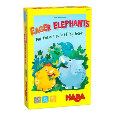 HABA Eager Elephants - Beginner Tile Placement Game for Ages 4+. View a larger version of this product image.