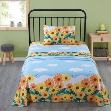 MarCielo 100% Cotton Sheets Kids Twin Sheets for Girls Teens Children Sheets Bed Sheets SH018. View a larger version of this product image.