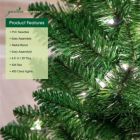 Alternate image 1 for Garden Elements 4.5' Penn Spruce Christmas Tree- 400 Clear Lights