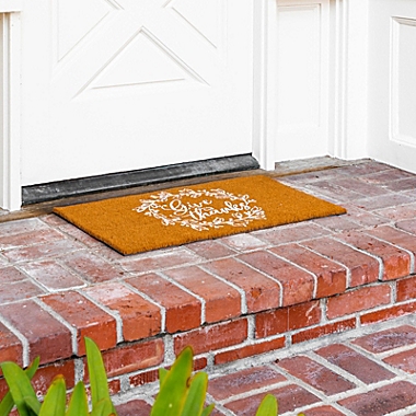 Juvale Thanksgiving Welcome Mat for Front Door, Outdoor Fall Rug for Porch, Give Thanks (30 x 17 In). View a larger version of this product image.