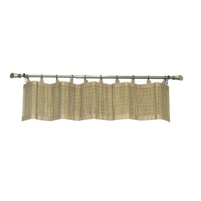 Versailles Valance Patented Ring Top Panel Series - 12x72&#39;&#39;, Driftwood