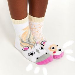 HORSE & ALPACA PALS SOCKS ~ KIDS SIZE