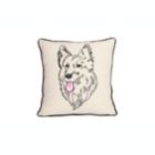 Alternate image 0 for Beyond Cushions German Shepherd Embroidered Pillow
