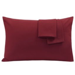PiccoCasa Set of 2 Soft Pillow Covers with Envelope Closure, Cool and Breathable 1800 Series Microfiber No-Zipper Pillocases, Queen(20