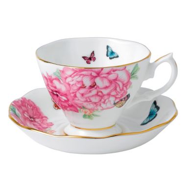 Wedgwood Royal Albert Fine Bone China - Miranda Kerr Friendship - Tea Cup & Saucer. View a larger version of this product image.