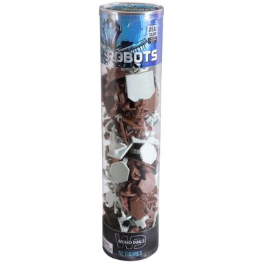 SCS Direct Robot Fantasy Sci-fi Action Figures - 52 Futuristic Space Battle Toys - with 14 Unique Characters - Great for Party Favors, Role Playing Games, Shadowrun, etc. View a larger version of this product image.