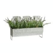TX USA Decorative Metal Box With Forsythia