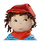 Alternate image 1 for HABA Graham 12&quot; Soft Boy Doll with Brown Hair, Brown Eyes Removable Clothing & Shoes