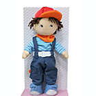 Alternate image 3 for HABA Graham 12&quot; Soft Boy Doll with Brown Hair, Brown Eyes Removable Clothing & Shoes