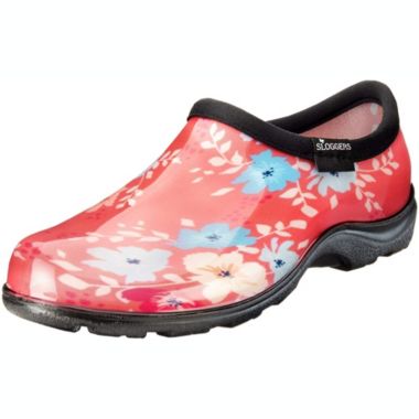 Principle's Sloggers 5120FFNCL10 Waterproof Comfort Shoe, 10, Coral Floral Fun Print. View a larger version of this product image.