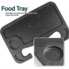 Alternate image 3 for Zone Tech Multi-Functional Portable Car Laptop and Food Steering Wheel Tray - Gray Table/Car Vehicle Seat Portable Mount Tray Laptop Notebook Table Eating Desk