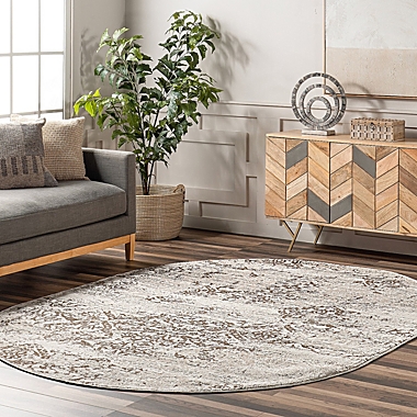 nuLOOM Freja Faded Floral Area Rug. View a larger version of this product image.