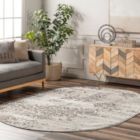 Alternate image 1 for nuLOOM Freja Faded Floral Area Rug