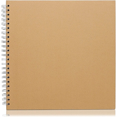 Paper Junkie Kraft Hardcover Blank Scrapbook Photo Album (12 x 12 Inches, 40 Sheets). View a larger version of this product image.