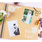 Alternate image 2 for Paper Junkie Kraft Hardcover Blank Scrapbook Photo Album (12 x 12 Inches, 40 Sheets)