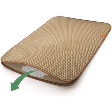 Pfotenolymp Cat Litter Mat - Large Litter Box Mat As A Rug For Litter Box. View a larger version of this product image.