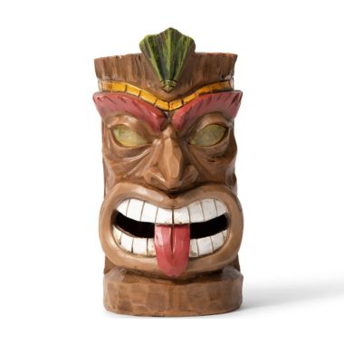 Vp Home Tiki Head Solar Powered Led Outdoor Decor Garden Light. View a larger version of this product image.