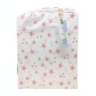 Alternate image 3 for Saturday Park Pink Stars 100% Organic Cotton Sheet Set