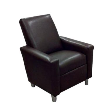 Dozydotes Child Modern Recliner - Pecan Brown Leather Like DZD12046. View a larger version of this product image.
