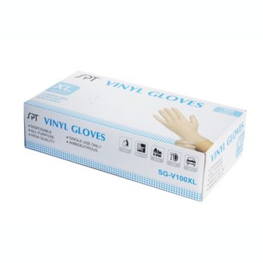 Sunpentown All Purpose Vinyl Gloves (Box of 100 Gloves). View a larger version of this product image.