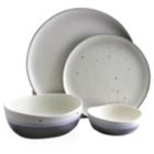 Alternate image 1 for Gibson Elite Rhinebeck 16 Piece Round Stoneware Dinnerware Set in Blue