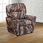 Flash Furniture Chandler Contemporary Camouflaged Fabric Kids Recliner with Cup Holder