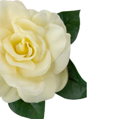 Allstate 11" Cream Color Gardenia Artificial Floral Pick. View a larger version of this product image.