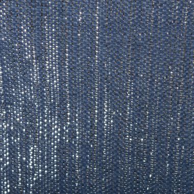 DII Navy and Silver Woven Paper Bin with Rope Handles - 12 inches. View a larger version of this product image.