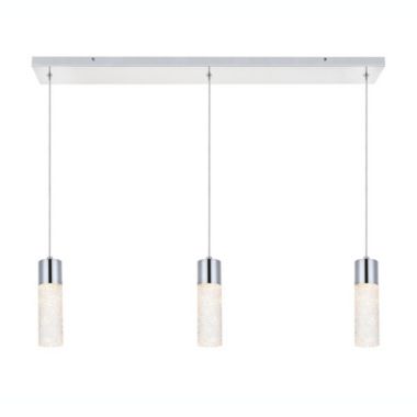 Elegant Lighting Constellation 3 light Chrome LED Pendant. View a larger version of this product image.