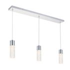 Alternate image 3 for Elegant Lighting Constellation 3 light Chrome LED Pendant