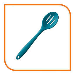 Discount Trends My XO Home Silicone Kitchen Cooking Tools (Light Blue Slotted Spoon)