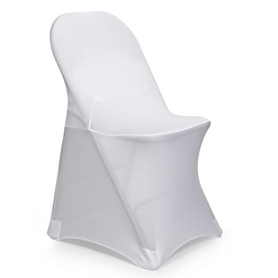 Lann&#39;s Linens Spandex Folding Chair Covers for Wedding, Party, and Banquet