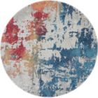 Alternate image 0 for Nourison Global Vintage 4' x ROUND (4' Round) Multicolor Area Rug Abstract Artistic Brushstroke by Nourison