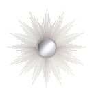 Alternate image 0 for TX USA 32" Metal and Steel Sunburst Wall Mirror - Silver