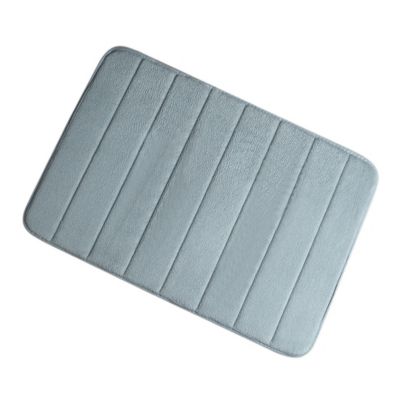 48''x30'' MicroFleece Comfort BROWN Luxury Memory Foam Waterproof Anti Slip Mat 