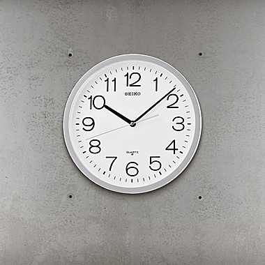 Seiko 12" Office Classic Numbered Step Wall Clock. View a larger version of this product image.