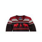 Alternate image 1 for Ralph Lauren Little Boy's Reindeer Wool Blend Sweater Black Size 6
