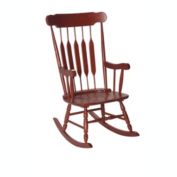 Gift Mark Home Kids Children Adult Rocking Chair Cherry Finish