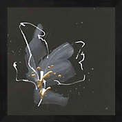 Great Art Now Modern Flower III by Chris Paschke 13-Inch x 13-Inch Framed Wall Art
