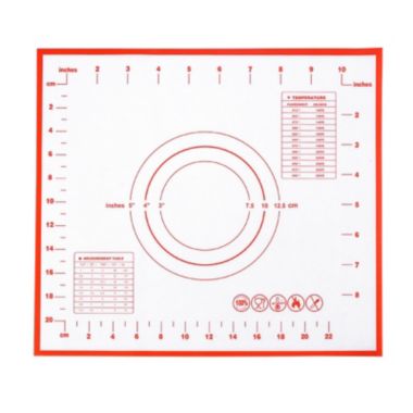 Department Store 1pc Silicone Kneading Board; Thicken Multifunctional Non-stick; Roll Up Receive Kneading Pad; 40*60cm/15.7*23.6in; 26*29cm/10.2*11.4in (Red - 15.7*23.6in). View a larger version of this product image.