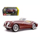 Alternate image 0 for Carfaxo 1951 Jaguar XK 120 Roadster Burgundy 1/24 Diecast Model Car by Bburago