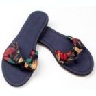 Alternate image 1 for Floral Lace Strap Slippers for Women - Cute Womens Slippers with Color Flower Patterns - Boho Indoor Outdoor Womens Slippers for Summers - Stylish & Trendy Casual Slippers for Women