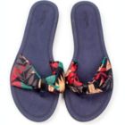 Alternate image 3 for Floral Lace Strap Slippers for Women - Cute Womens Slippers with Color Flower Patterns - Boho Indoor Outdoor Womens Slippers for Summers - Stylish & Trendy Casual Slippers for Women